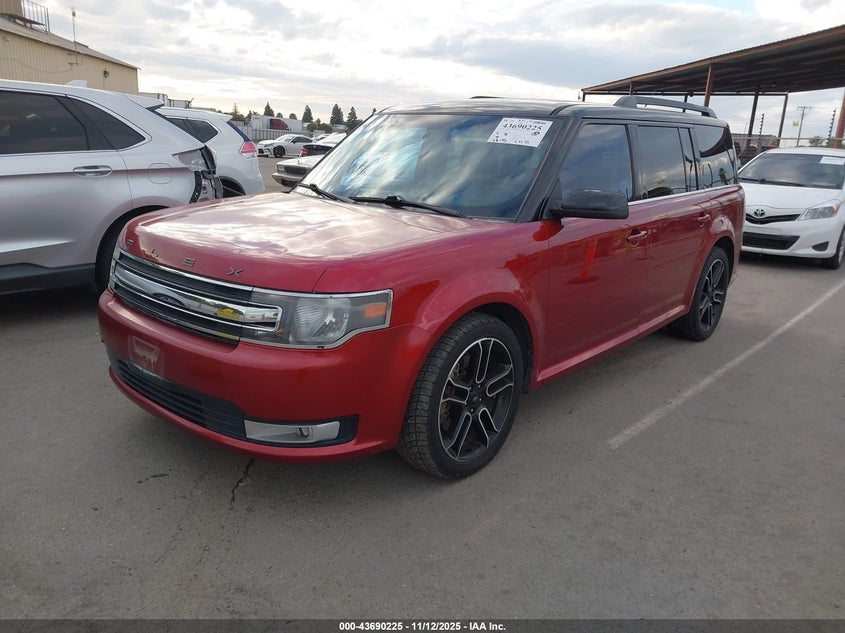 2FMGK5C87DBD22710 2013 FORD FLEX photo no. 2