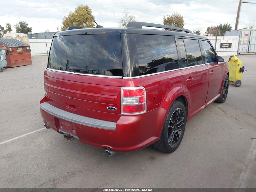 2FMGK5C87DBD22710 2013 FORD FLEX photo no. 4