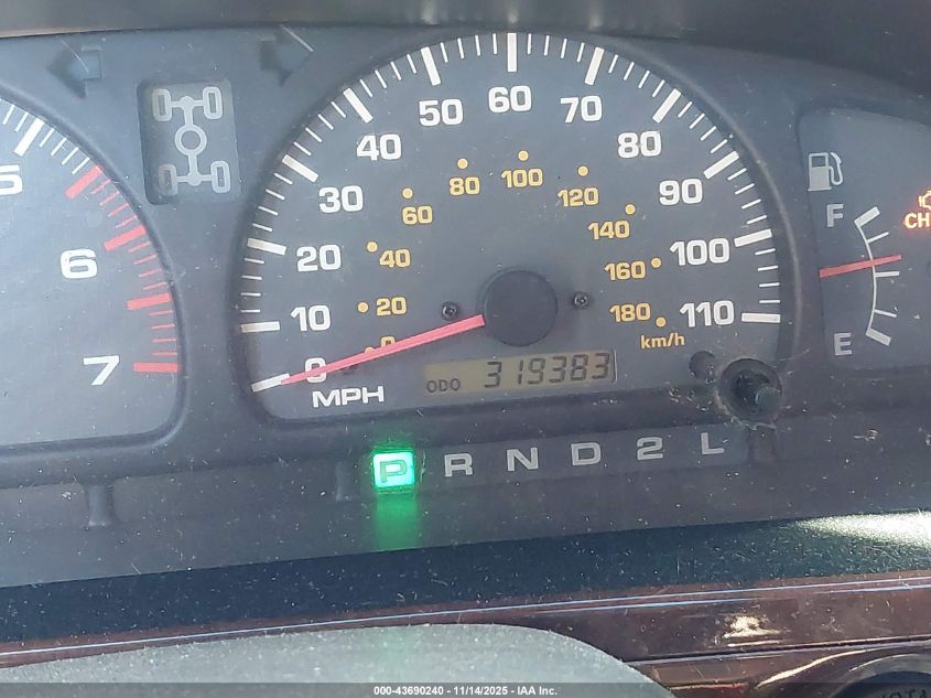 2001 Toyota 4Runner Limited V6 VIN: JT3HN87R210325200 Lot: 43690240