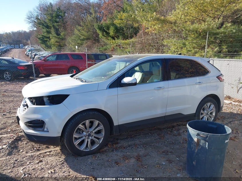 2020 Ford Edge Titanium VIN: 2FMPK4K99LBB22592 Lot: 43690246