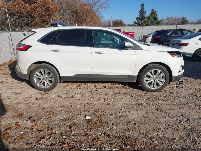 2020 Ford Edge Titanium VIN: 2FMPK4K99LBB22592 Lot: 43690246
