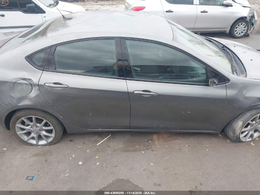 2013 Dodge Dart Sxt VIN: 1C3CDFBA0DD313000 Lot: 43690295