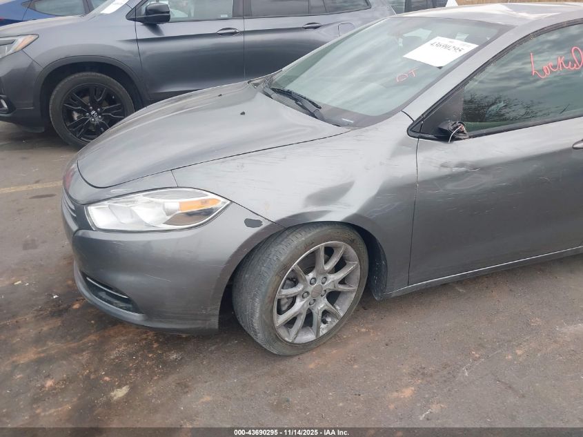 2013 Dodge Dart Sxt VIN: 1C3CDFBA0DD313000 Lot: 43690295