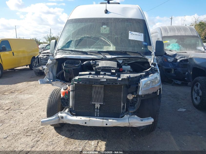 2019 Mercedes-Benz Sprinter 2500 High Roof V6 VIN: WD4PF1CD7KP155436 Lot: 43690363