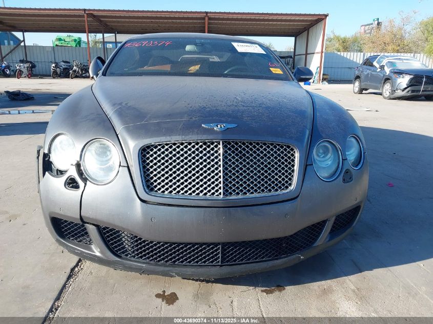 2010 Bentley Continental Gt VIN: SCBCR7ZA2AC065801 Lot: 43690374