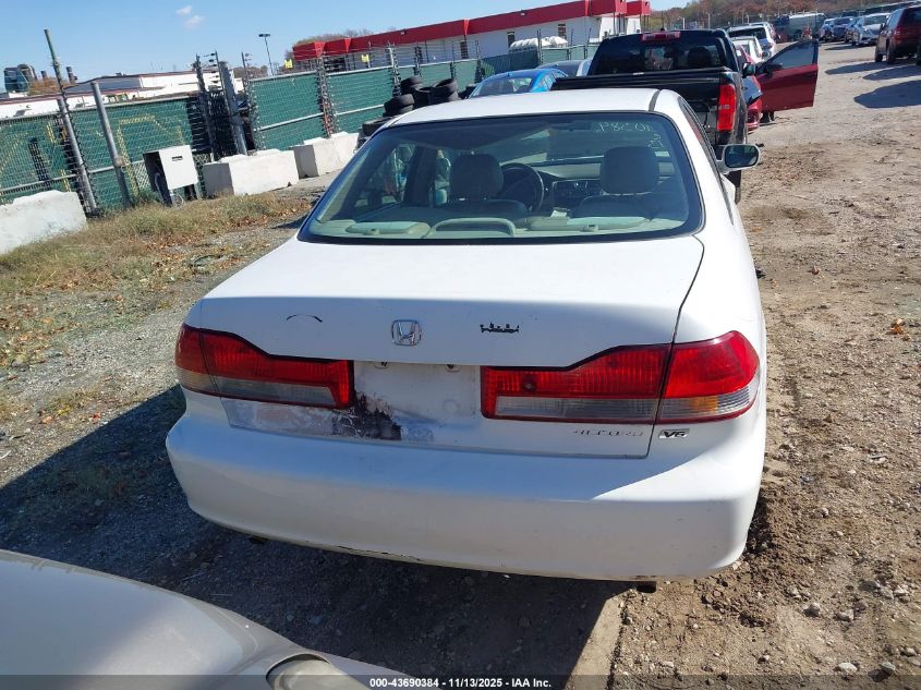 2002 Honda Accord 3.0 Ex VIN: 1HGCG16512A077444 Lot: 43690384