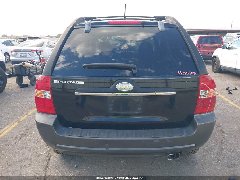 2008 Kia Sportage Lx VIN: KNDJF724X87538817 Lot: 43690399
