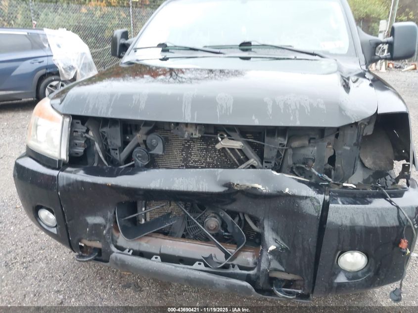 2008 Nissan Titan Pro-4X VIN: 1N6AA06C18N317056 Lot: 43690421