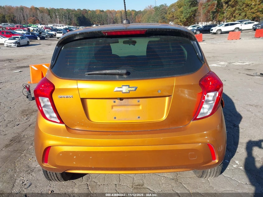 2020 Chevrolet Spark Fwd Ls Automatic VIN: KL8CB6SAXLC449035 Lot: 43690443