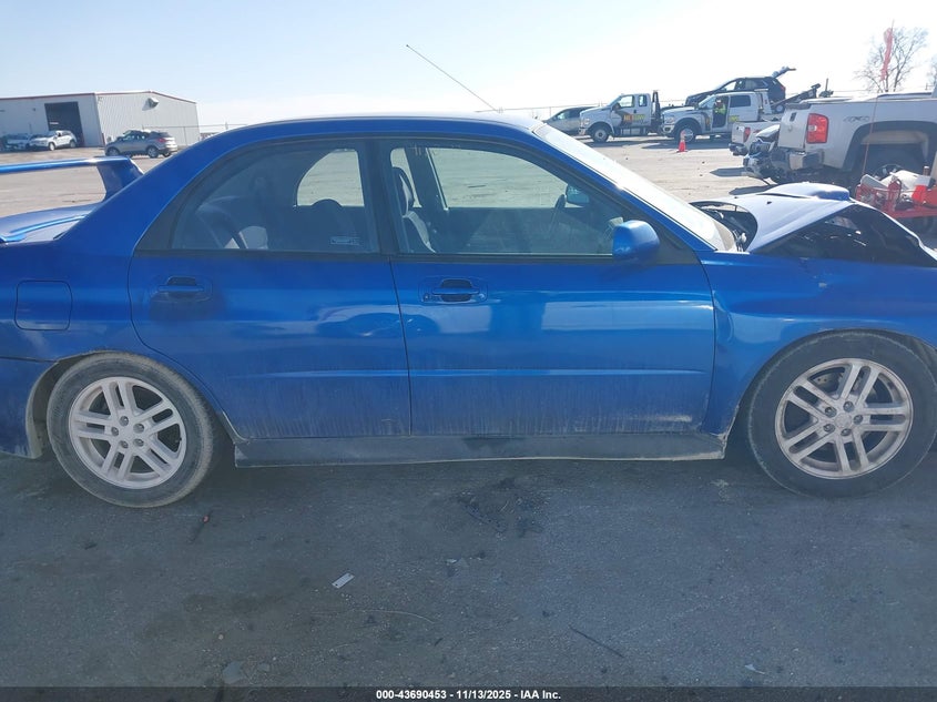 2003 Subaru Impreza Wrx VIN: JF1GD29683G503878 Lot: 43690453