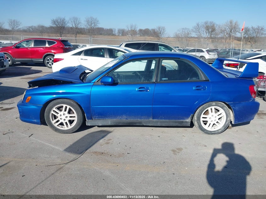 2003 Subaru Impreza Wrx VIN: JF1GD29683G503878 Lot: 43690453