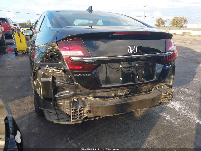 2018 Honda Clarity Plug-In Hybrid VIN: JHMZC5F11JC007128 Lot: 43690499