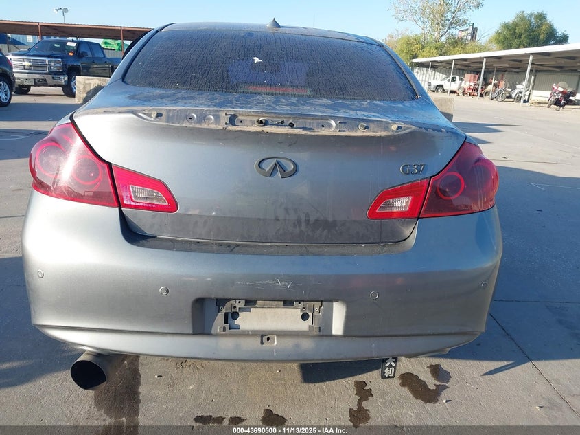 2010 Infiniti G37 Journey VIN: JN1CV6AP7AM406223 Lot: 43690500