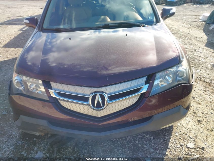 2008 Acura Mdx Technology Package VIN: 2HNYD28648H548404 Lot: 43690511