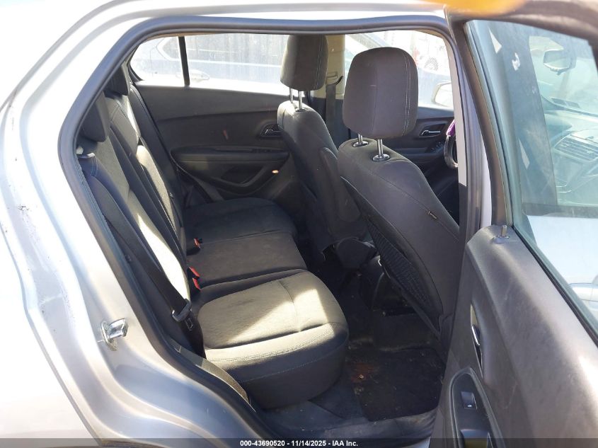 2016 Chevrolet Trax 1Ls VIN: 3GNCJNSBXGL262764 Lot: 43690520