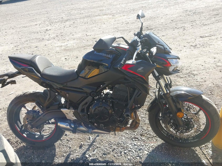 2023 Kawasaki Er650 P VIN: ML5EREP16PDA86695 Lot: 43690549