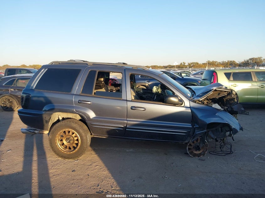 2000 Jeep Grand Cherokee Limited VIN: 1J4G258N3YC424749 Lot: 43690560