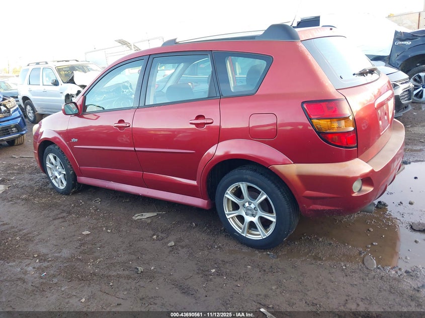2007 Pontiac Vibe VIN: 5Y2SL65877Z428459 Lot: 43690561