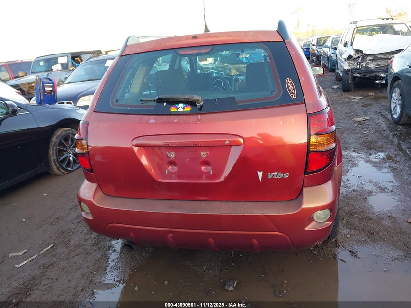 2007 Pontiac Vibe VIN: 5Y2SL65877Z428459 Lot: 43690561