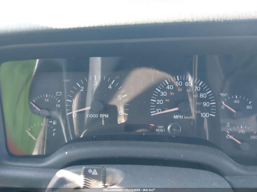 2000 Jeep Cherokee Sport VIN: 1J4FF48S9YL203916 Lot: 43690585