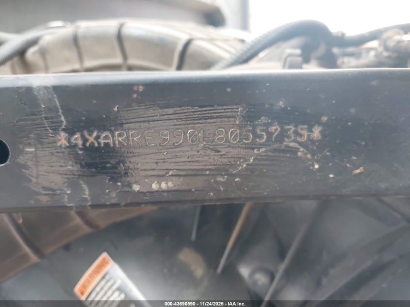 2020 Polaris Ranger Xp 1000 Premium VIN: 4XARRE990L8055735 Lot: 43690590