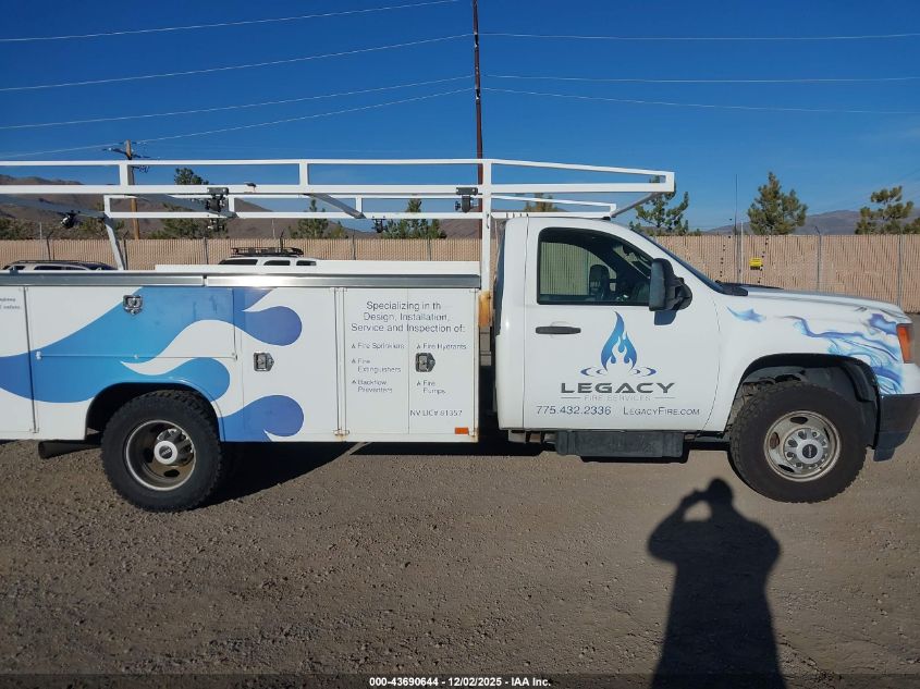 2012 GMC Sierra 3500Hd Chassis Work Truck VIN: 1GD322CL2CF166011 Lot: 43690644