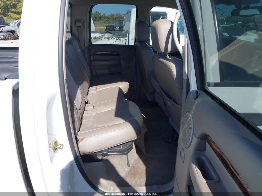 2003 Dodge Ram 2500 Slt/Laramie/St VIN: 3D3KA28C23G781840 Lot: 43690655