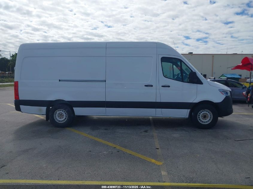 2021 Mercedes-Benz Sprinter 2500 High Roof I4 Diesel VIN: W1Y4DCHY7MT049570 Lot: 43690723