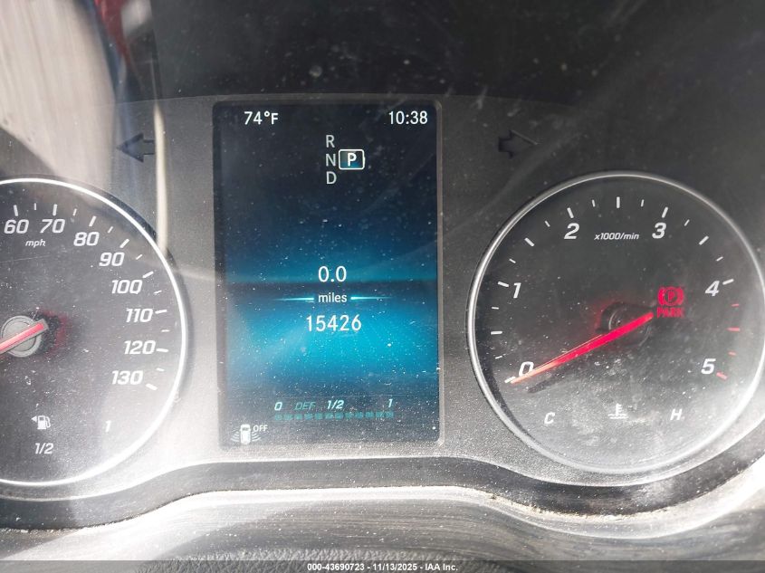 2021 Mercedes-Benz Sprinter 2500 High Roof I4 Diesel VIN: W1Y4DCHY7MT049570 Lot: 43690723