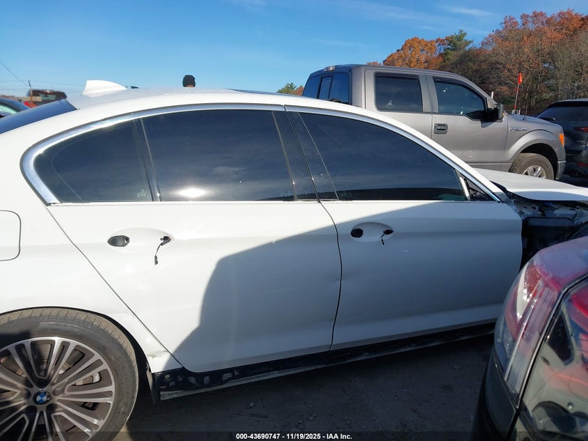 2019 BMW 540I xDrive VIN: WBAJE7C51KWW22142 Lot: 43690747