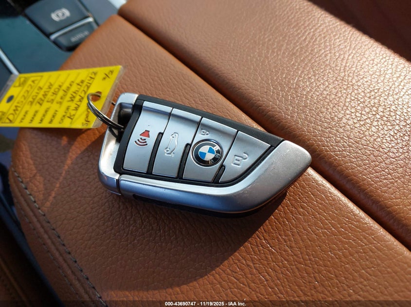 2019 BMW 540I xDrive VIN: WBAJE7C51KWW22142 Lot: 43690747