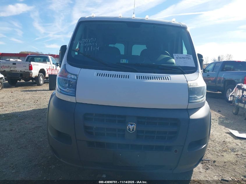 2015 Ram Promaster 1500 Low Roof VIN: 3C6TRVAG0FE512201 Lot: 43690751