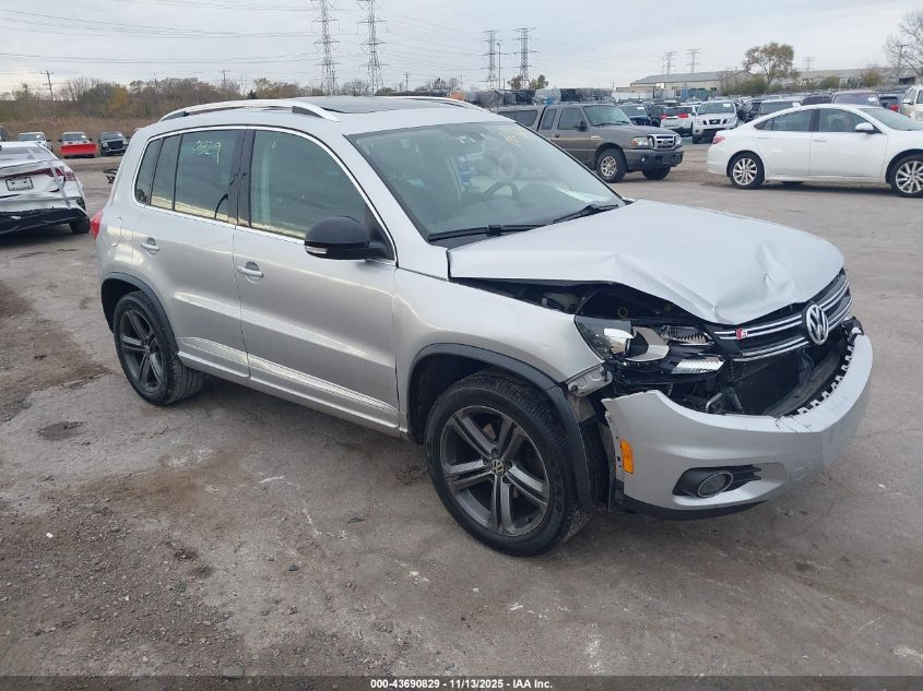2017 VOLKSWAGEN TIGUAN 2.0T SPORT - WVGTV7AX6HW508397