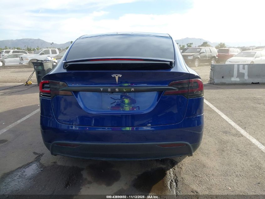 2020 Tesla Model X Performance Dual Motor All-Wheel Drive VIN: 5YJXCBE41LF261978 Lot: 43690850