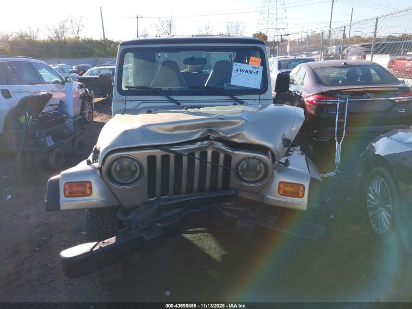 2001 Jeep Wrangler Sport VIN: 1J4FA49S31P300427 Lot: 43690855