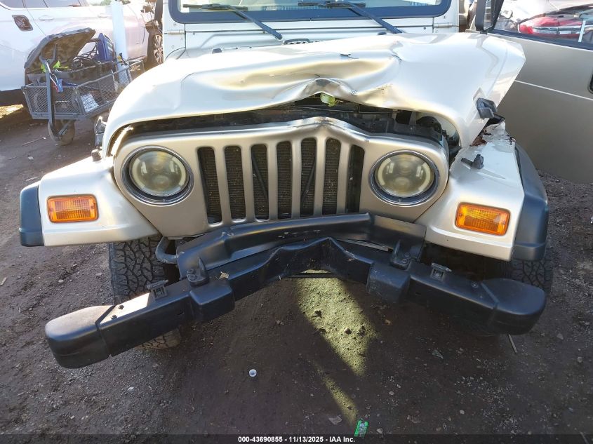2001 Jeep Wrangler Sport VIN: 1J4FA49S31P300427 Lot: 43690855