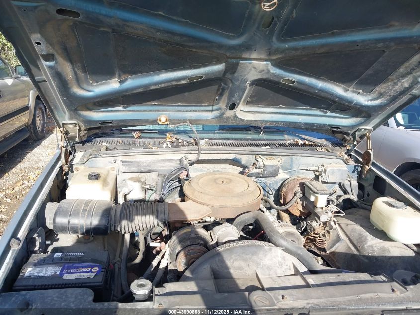 1991 Chevrolet Gmt-400 K1500 VIN: 1GCDK14KXME109748 Lot: 43690868