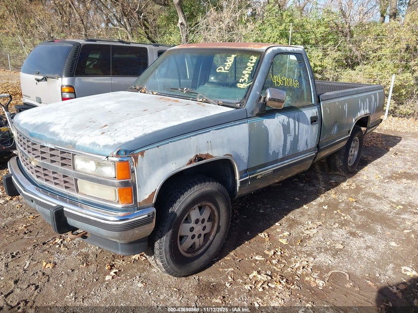 1GCDK14KXME109748 1991 CHEVROLET GMT-400 photo no. 2
