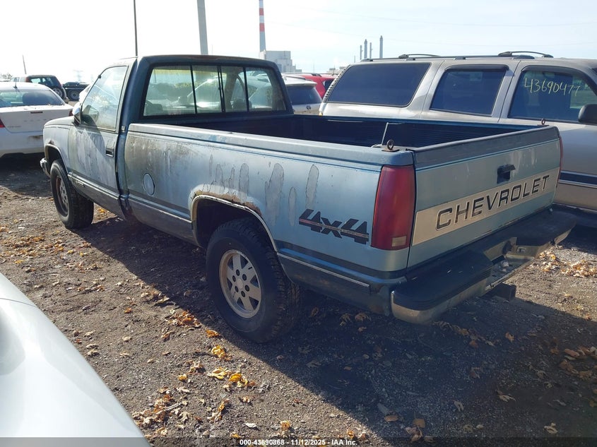 1GCDK14KXME109748 1991 CHEVROLET GMT-400 photo no. 3