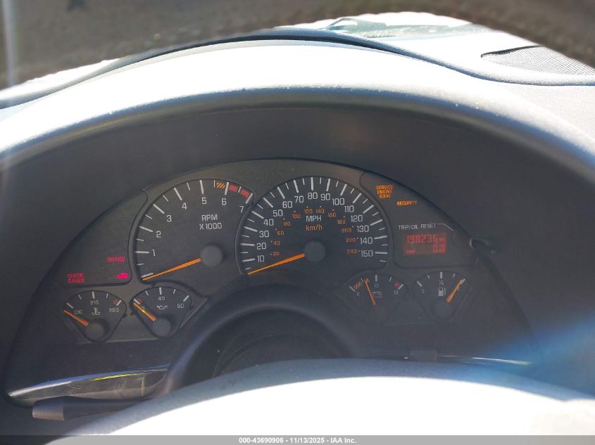 1999 Pontiac Firebird Trans Am VIN: 2G2FV22G5X2225111 Lot: 43690906