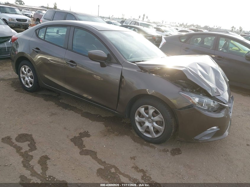 2015 MAZDA MAZDA3 I SPORT - 3MZBM1U79FM173755