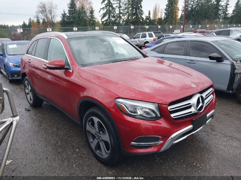 2018 Mercedes-Benz Glc 300 4Matic VIN: WDC0G4KB8JV107720 Lot: 43690953