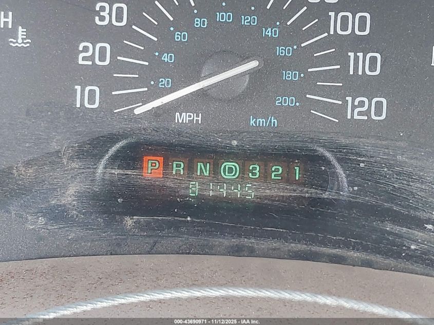 2000 Buick Century Limited VIN: 2G4WY55JXY1147763 Lot: 43690971