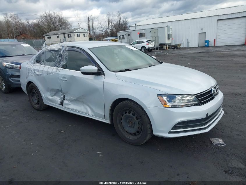 2017 VOLKSWAGEN JETTA 1.4T S - 3VW167AJ3HM317361