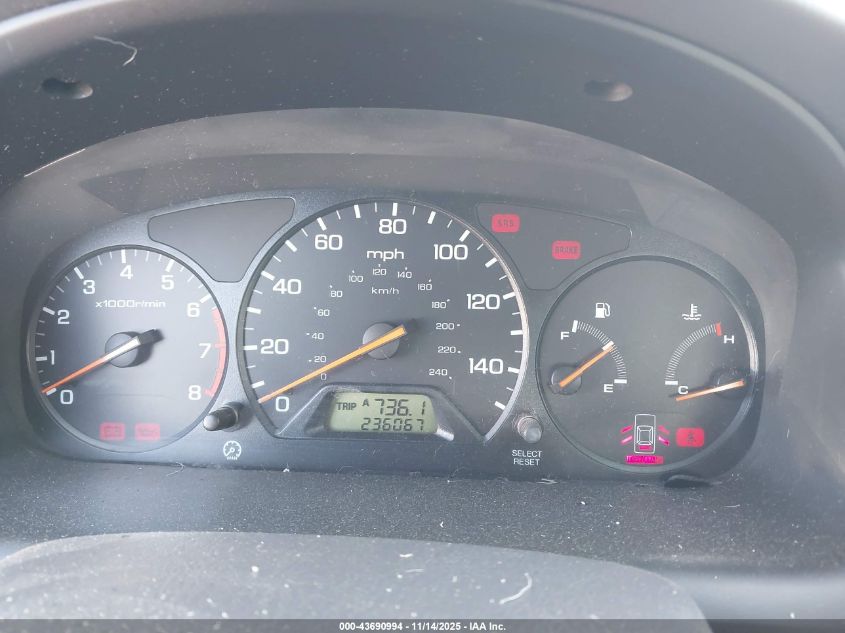 2001 Honda Accord 2.3 Ex VIN: 1HGCG55681A099540 Lot: 43690994