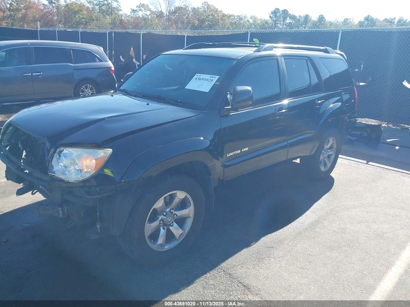 JTEBU17R58K022370 2008 TOYOTA 4RUNNER photo no. 2