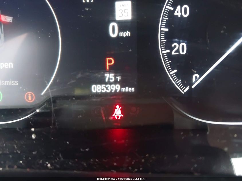 2022 Honda Accord Ex-L VIN: 1HGCV1F51NA029601 Lot: 43691052