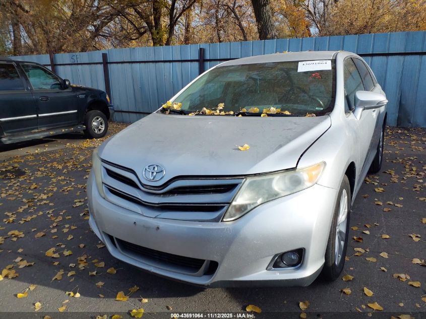 2013 TOYOTA VENZA LE 4T3ZA3BB0DU071544