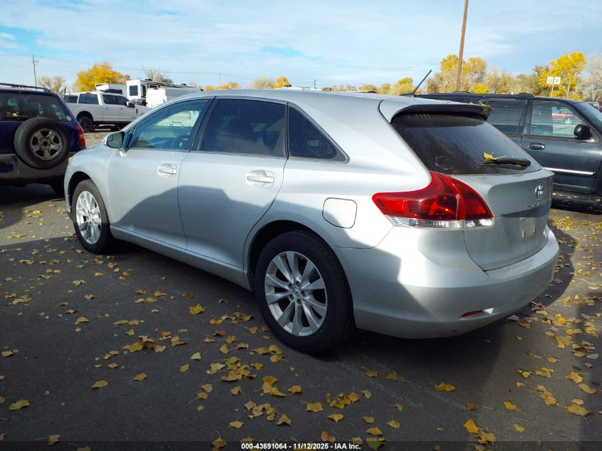 2013 TOYOTA VENZA LE 4T3ZA3BB0DU071544