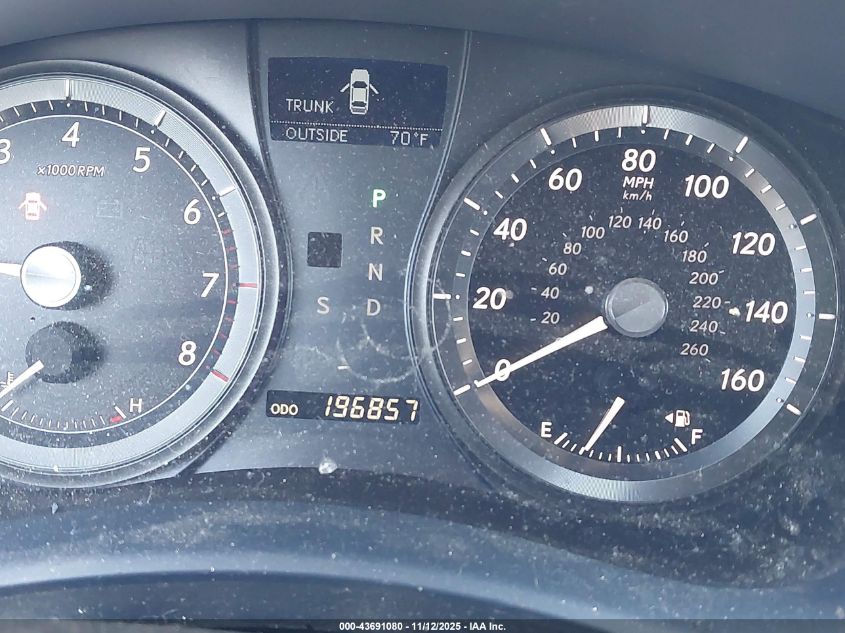 2008 Lexus Es 350 VIN: JTHBJ46G282237721 Lot: 43691080